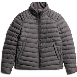 Superdry Ανδρικό Μπουφάν Χειμωνιάτικο Puffer Γκρι M5012041A-04Q