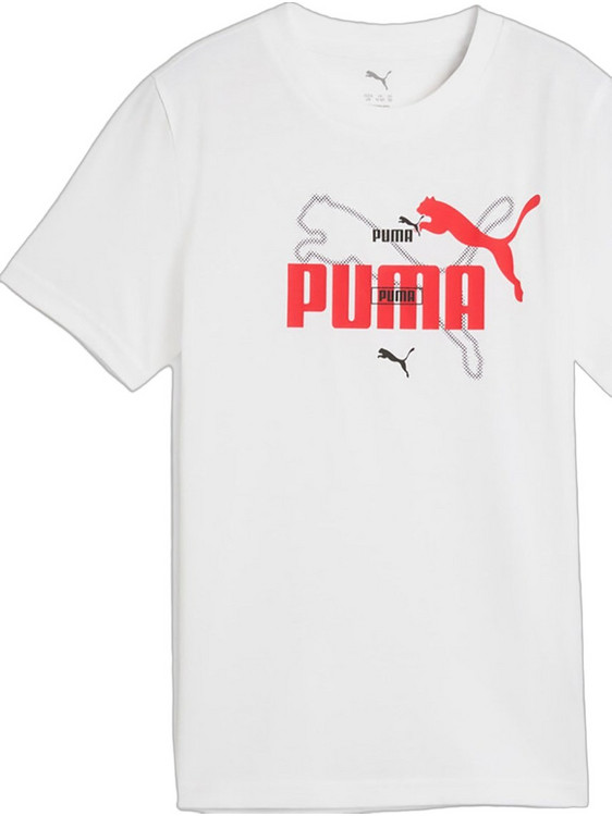 Puma Παιδικό T-Shirt Κοντομάνικο Λευκό 685795-02