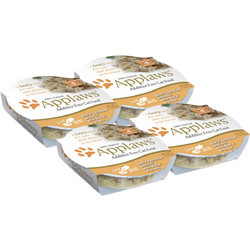 Applaws Adult Chicken Breast with Duck in Broth 4x60gr