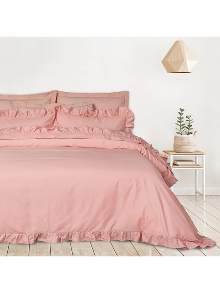 Das Home Σετ Σεντόνια Υπέρδιπλα Βαμβακερά 240x270 Daily 3169 Pink