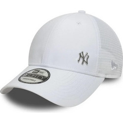 New Era New York Yankees MLB 9FORTY Ανδρικό Καπέλο Jockey με Δίχτυ Υφασμάτινο Γκρι 60667651