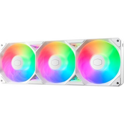 Cooler Master Sickleflow Edge 360 Case Fan 120mm ARGB με Σύνδεση 3-Pin 4-Pin PWM 3τμχ White