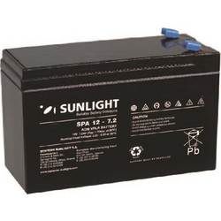 Sunlight SPA12-7.2 Μπαταρία VRLA-AGM 12V 7.2Ah