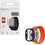 Volte-Tel Πλαστική Θήκη Tempered Glass για Apple Watch Ultra 49mm Μπλε