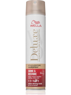 Wella Deluxe Shine & Restore Λακ Μαλλιών για Όγκο Δυνατό Κράτημα 250ml