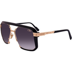 Cazal 682-001 Ανδρικά Γυαλιά Ηλίου Aviator Μαύρο Χρυσό με Μαύρο Degradee Φακό