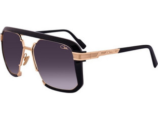 Cazal 682-001 Ανδρικά Γυαλιά Ηλίου Aviator Μαύρο Χρυσό με Μαύρο Degradee Φακό