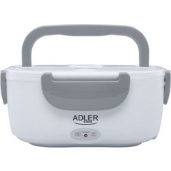 Adler Ηλεκτρικό Δοχείο Φαγητού Πλαστικό 1.1lt Λευκό Γκρι