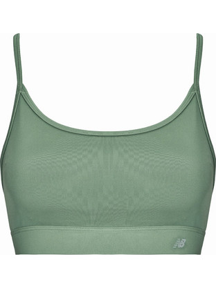 New Balance Essential Yoga Αθλητικό Μπουστάκι με Μέτρια Στήριξη Πράσινο Mint WB51039-DKJ
