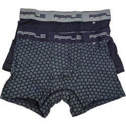 Apple Boxer Dallas Ανδρικά Μποξεράκια Σετ 2Pack Ανθρακί 0112311-123
