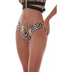 Bluepoint Bikini Slip Animal Print Μπεζ Καφέ 25065038-19