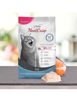 Platinum MeatCrisp Adult Sterilised with Fish 3kg