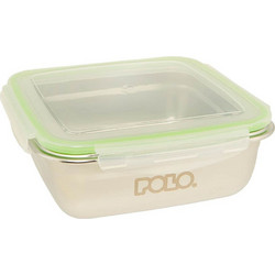 Polo Δοχείο Φαγητού Inox 1.2lt Ασημί