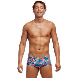 Funky Trunks Tiki Tango Αθλητικό Ανδρικό Μαγιό Σλιπ με Σχέδια Πολύχρωμο FTS001M71975