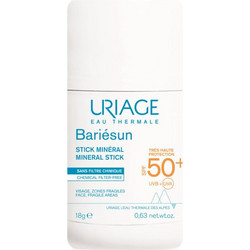 Uriage Bariesun Mineral Αντηλιακό Stick Προσώπου & Ματιών Αντιγηραντικό SPF50+ 18gr