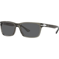Persol PO3171S 1103B1 Γυαλιά Ηλίου Τετράγωνα Κοκάλινα Μαύρα με Μαύρο Φακό