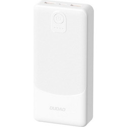 Dudao K10Pro Power Bank 20000mAh 10W με 2 Θύρες USB-A White