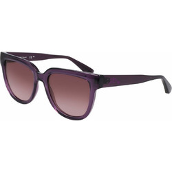 Longchamp LO755S 18501 Γυναικεία Γυαλιά Ηλίου Τετράγωνα Κοκάλινα Μωβ με Ροζ Φακό