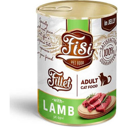 FISI Fillet Adult with Lamb in Jelly 400gr