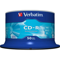 Verbatim 43351 Εγγράψιμα CD-R 52x 700MB Cake Box 50τμχ