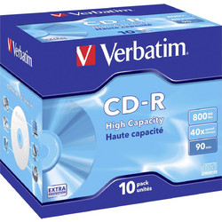 Verbatim 43428 Εγγράψιμα CD-R 48x 800MB 10τμχ