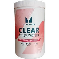 Myprotein Clear Whey Cranberry & Raspberry Πρωτεΐνη Ορού Γάλακτος 500gr