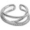 RO Accessories Γυναικείο Δαχτυλίδι Ασημί R120