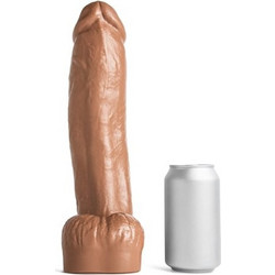 Mr. Hankeys Toys Cody Cachet Large Ρεαλιστικό Dildo με Βεντούζα & Όρχεις Μπεζ