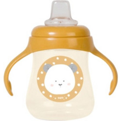 Saro Εκπαιδευτικό Ποτηράκι Panda Yellow 250ml 51402