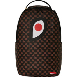Sprayground Evil Eye Drip Check B7700 Αδιάβροχο Σακίδιο Πλάτης 17lt Καφέ