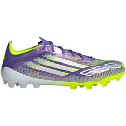Adidas F50 Elite 2G/3G FG/AG JH7639 Ποδοσφαιρικά Παπούτσια με Τάπες Μωβ Lime