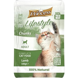 Princess Lifestyle Adult Chunks with Lamb 100gr