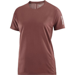 Salomon Sense Areo Γυναικείο Αθλητικό T-Shirt Σοκολατί C23631