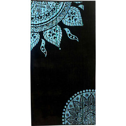 Komvos Πετσέτα Θαλάσσης Μαύρη 85x160cm 7088885-22