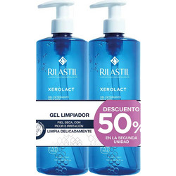 Rilastil Xerolact Αφρόλουτρο σε Gel για Ξηρό Δέρμα 2x750ml