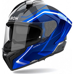 Airoh Matryx Wide Gloss Blue Κράνος Μηχανής Full Face 1500gr