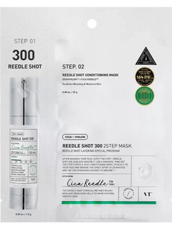 VT Cosmetics Reedle Shot 300 Sheet Μάσκα Προσώπου για Αντιγήρανση & Ενυδάτωση με Υαλουρονικό 26.5gr