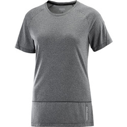Salomon Cross Run Γυναικείο Αθλητικό T-Shirt Ανθρακί C20465