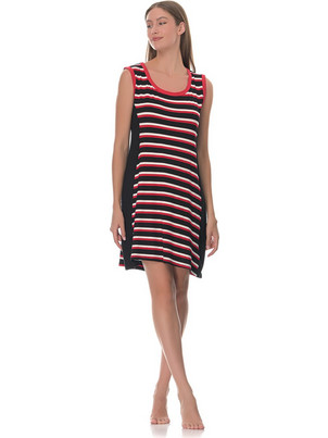 PNN Nightwear Mini Καλοκαιρινό Καθημερινό Φόρεμα Πολύχρωμο 0231-0235
