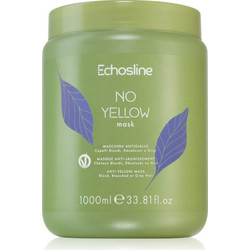 Echosline No Yellow Μάσκα Μαλλιών για Επανόρθωση 1lt