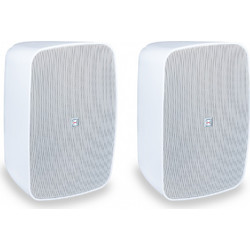 Helvia Liveo 640P Παθητικά Ηχεία Εξωτερικού Χώρου 40W Αδιάβροχα IP65 Λευκά (Ζεύγος)