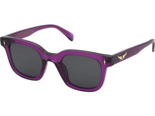 Zadig & Voltaire SZV401V 4801F5 Γυναικεία Γυαλιά Ηλίου Τετράγωνα Ροζ με Μαύρο Φακό