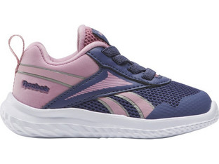 Reebok Rush Runner 5 Παιδικά Αθλητικά Παπούτσια για Τρέξιμο Ροζ Μωβ 100209189