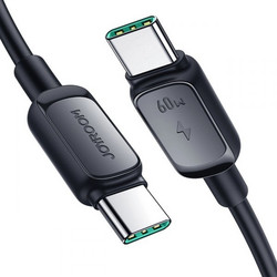Joyroom A14 USB-C to USB-C 60W 1.2m Black 1.2M 6956116702649