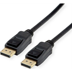 Value Καλώδιο DisplayPort 1.4 to DisplayPort Male 3m Black 11.99.5812-10
