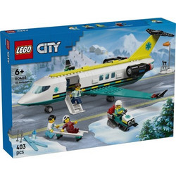 Lego City Emergency Air Ambulance Airplane για 6+ Ετών 60465