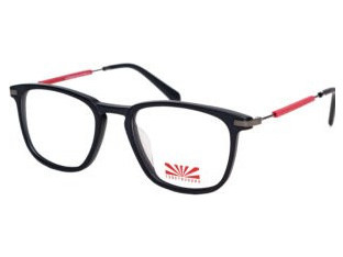 Funky Buddha FBD1016 001 Ανδρικός Σκελετός Γυαλιών Οράσεως Κοκάλινος Μαύρος
