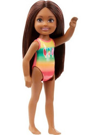 Mattel Barbie Chelsea Beach Club Ice Block Swim Suit