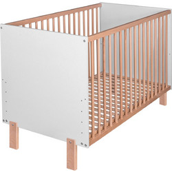 Amal 2 Mati Κούνια για Στρώμα 60x120cm Λευκή Μπεζ