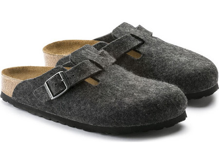 Birkenstock Classic Boston Ανθρακί 160371